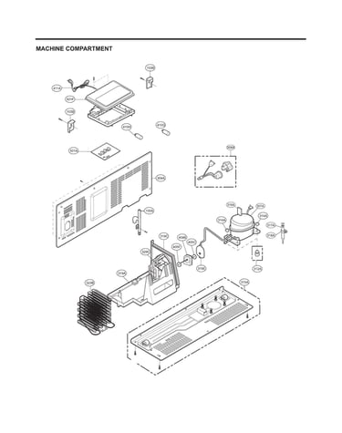 Machine compartment
