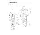 LG SRFVC2416S/00 case parts diagram