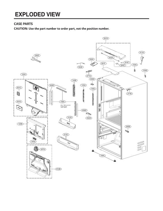 Case parts