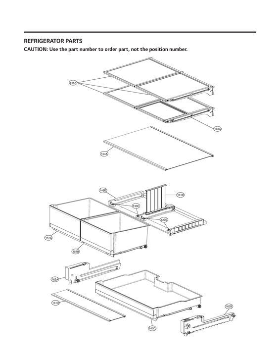 Refrigerator parts