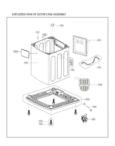 Outer case assy