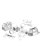 Pump/fan motor/power cord