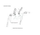 Craftsman CMXGBAM1054544 engagement handles diagram