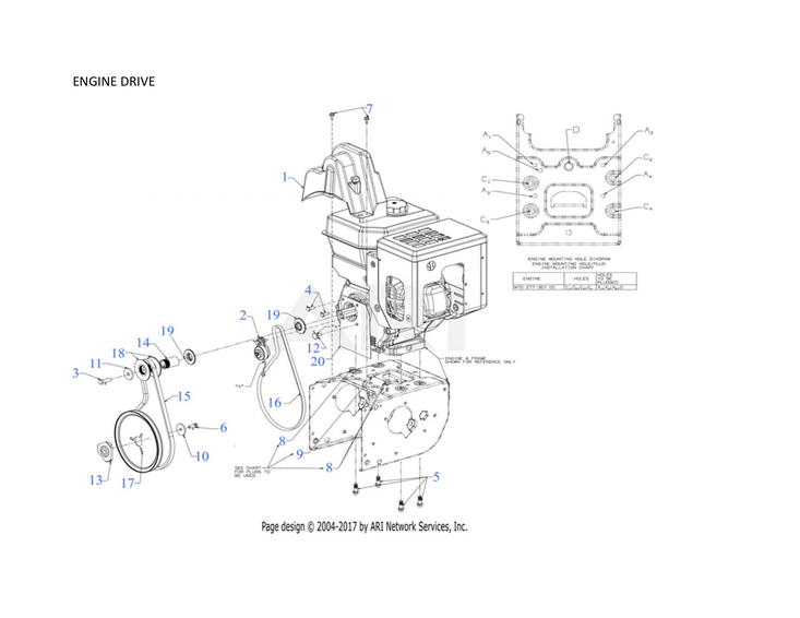Engine drive