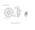 Craftsman CMXGBAM1054544 friction wheel assy diagram