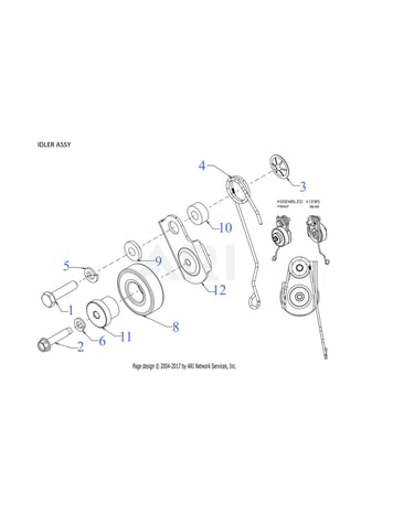 Idler assy