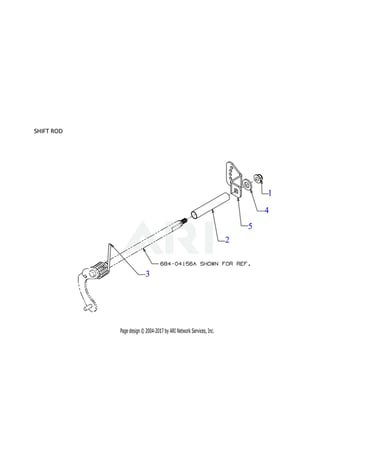 Shift rod