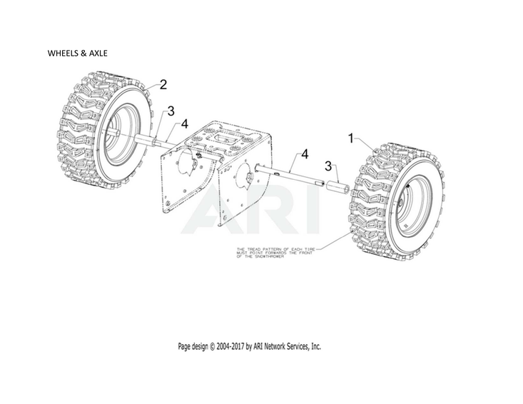 Wheels & axle