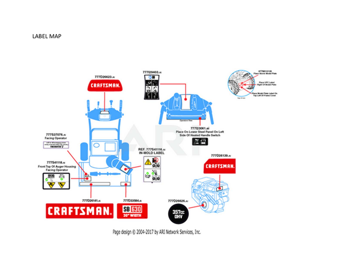 Label map