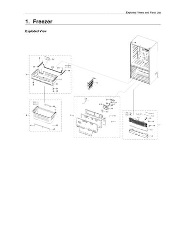 Freezer parts