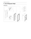 Right refrigerator door