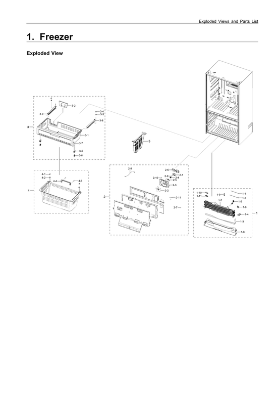 Freezer parts