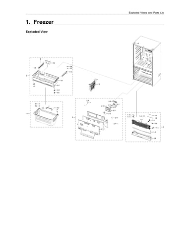 Freezer parts