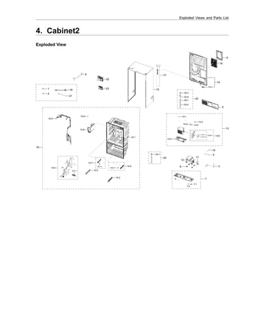 Cabinet 2 parts