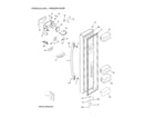 GE GSS25LSLJCSS freezer door diagram