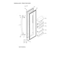 GE GSS25LSLJCSS fresh food door diagram