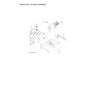 GE GSS25LSLJCSS ice maker & dispenser diagram