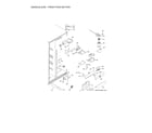 GE GSS25LSLJCSS fresh food section diagram