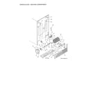 GE GSS25LSLJCSS machine compartment diagram