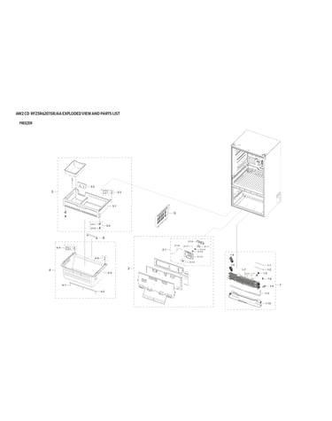 Freezer parts