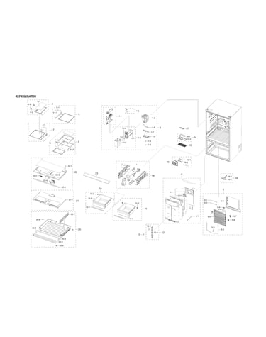 Refrigerator parts