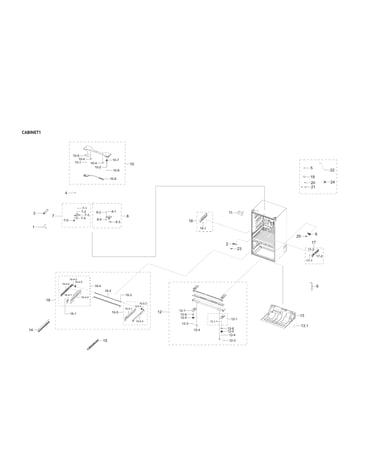 Cabinet 1 parts
