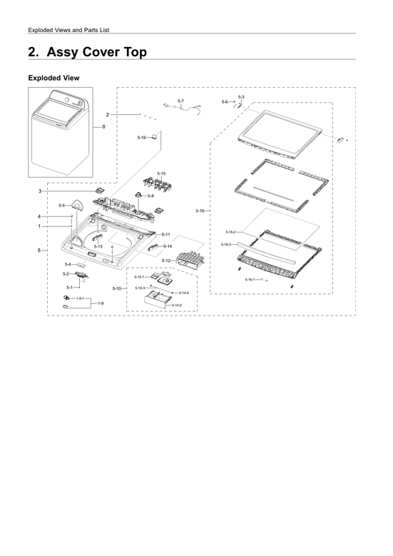 Top cover assy