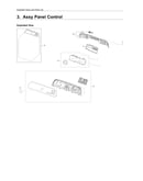 Control panel assy