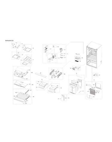 Refrigerator parts