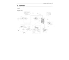 Samsung RF24R7201SR/AA-01 cabinet 1 parts diagram