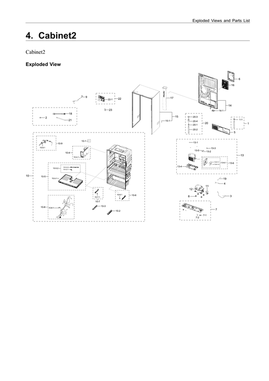 Cabinet 2 parts