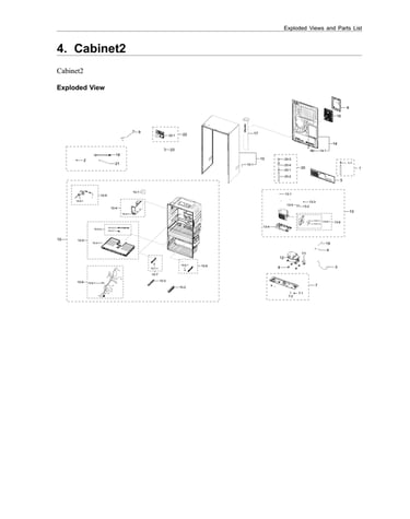 Cabinet 2 parts