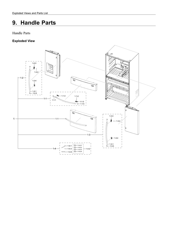 Handle parts