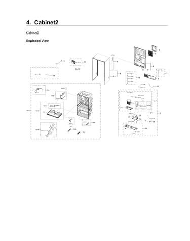 Cabinet 2 parts