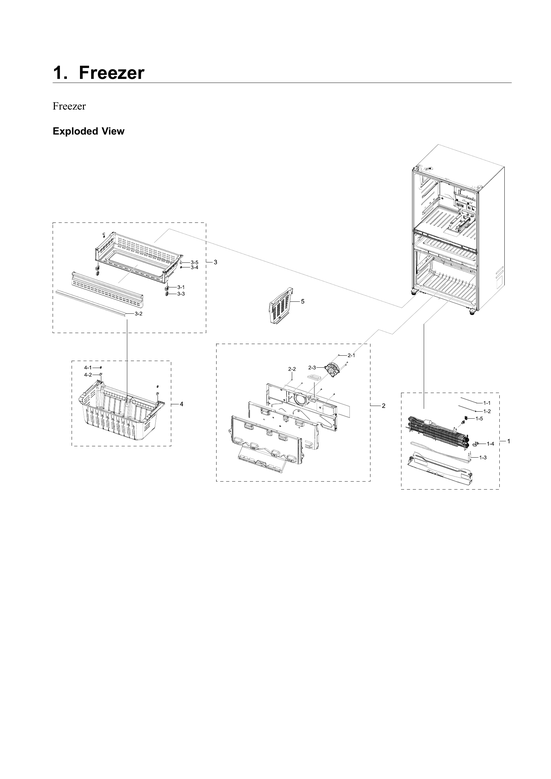 Freezer parts