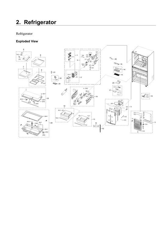 Refrigerator parts