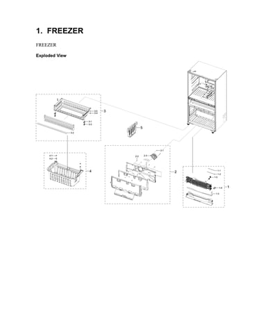 Freezer parts