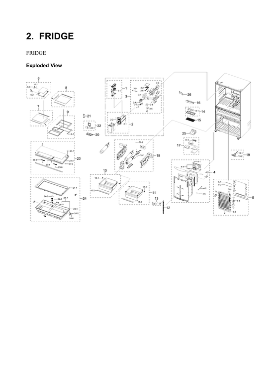 Refrigerator parts