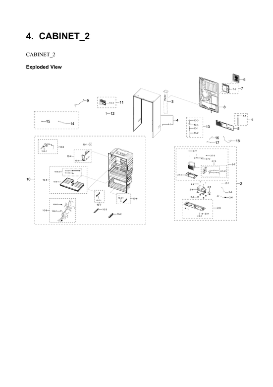 Cabinet 2 parts