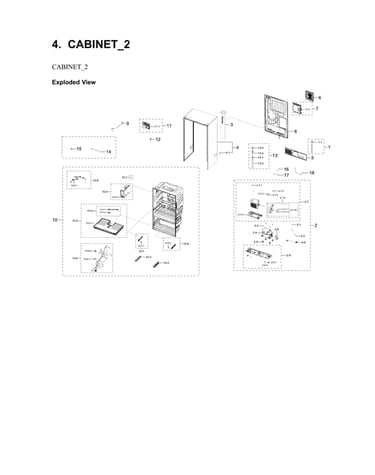 Cabinet 2 parts