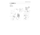 Samsung RF24R7201SR/AA-06 cabinet 2 parts diagram