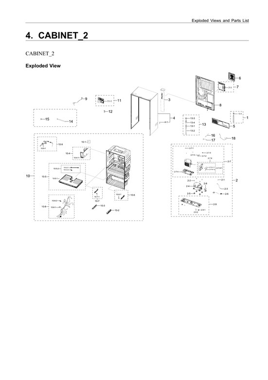 Cabinet 2 parts