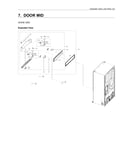 Mid door parts