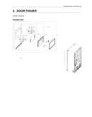 Freeze door parts