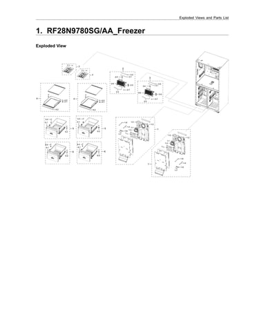 Freezer parts