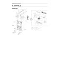 Samsung RF28N9780SG/AA-02 cabinet 2 parts diagram