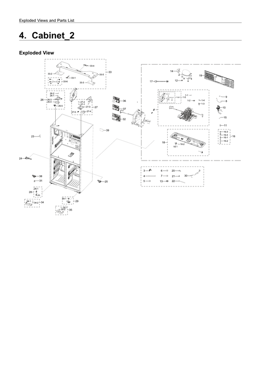 Cabinet 2 parts