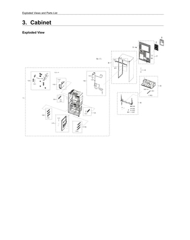 Cabinet 1 parts