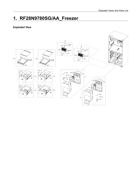 Freezer parts