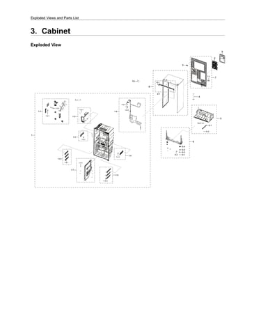 Cabinet 1 parts